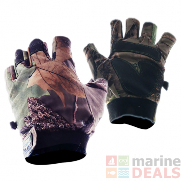 Ridgeline Tru Grip Fingerless Gloves Nature Green
