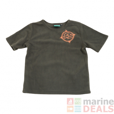 Ridgeline Short Sleeve Kids Bush Shirt Olive 12