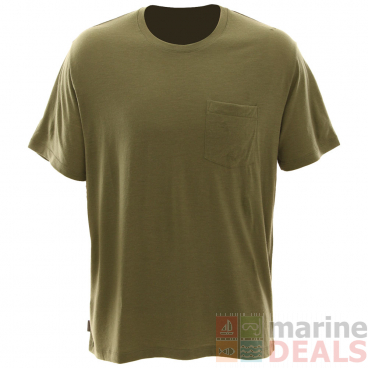 Icebreaker Merino Ravyn Mens T-Shirt Cypress S