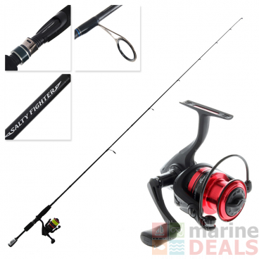 Abu Garcia Black Max 20 Salty Fighter Origin Spin Combo 6ft 6in 1-3kg 2pc