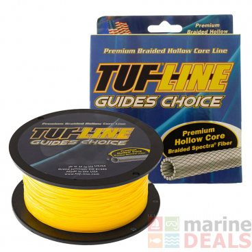 TUF-Line Guides Choice Hollow Core Braid 274m 200lb Yellow