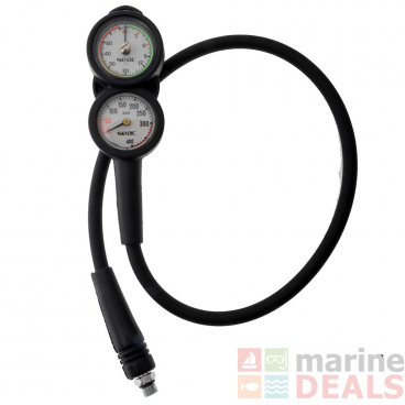 Seac Consolle 2 Compact Scuba Depth and Pressure Gauge