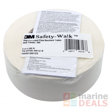 3M Safety-Walk 200 Slip-Resistant Tape White Fine 51mm x 18.3m