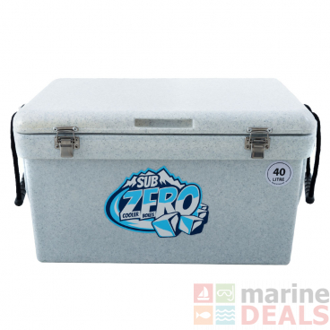 Sub Zero Chilly Bin Cooler Box Marble 40L