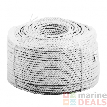 Beauline STD 3-Strand Rope White 10mm x 1m