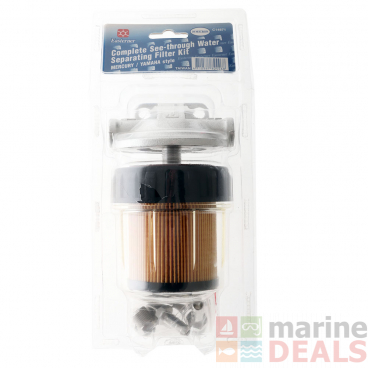 Easterner See Through Water Separating Fuel Filter Kit 10 Micron