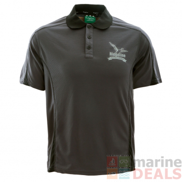 Ridgeline Drake Polo Shirt Charcoal/Black S