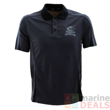 Ridgeline Marlin Polo Shirt Charcoal/Black S