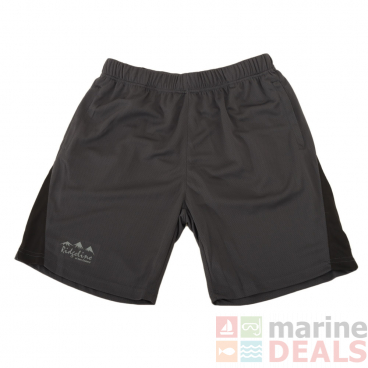 Ridgeline Breeze Mens Shorts Charcoal/Black XS