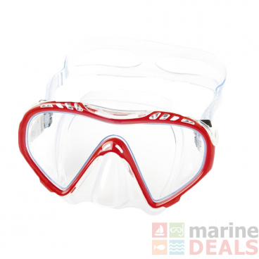Hydro-Swim Clear Sea Youth Snorkeling Mask Red