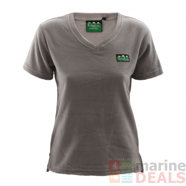 Ridgeline Ribbonwood Fleece Womens Thermal T-Shirt Grey S