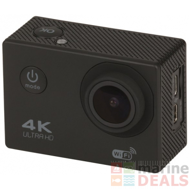 NEXTECH 4K UHD Action Camera with LCD and WiFi