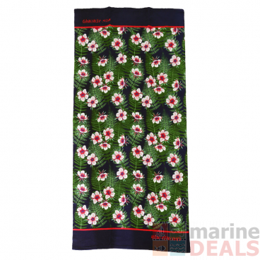 Microfibre Beach Towel NZ Flora 75 x 152cm