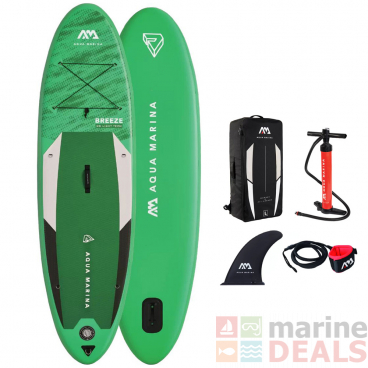Aqua Marina Breeze All-Round Inflatable Stand Up Paddle Board Package 9ft 10in
