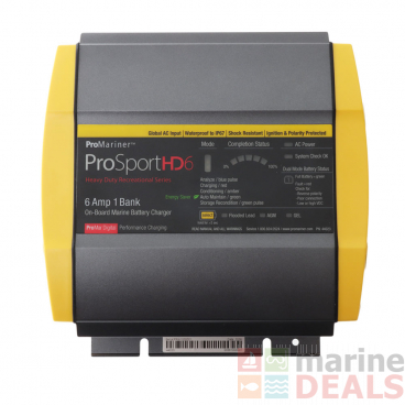 ProMariner ProSportHD 6 Marine Battery Charger 12V 6A