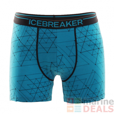 Icebreaker Merino Anatomica Mens Boxers Estate Blue 2XL