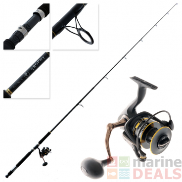 Fin-Nor Trophy 60 Spinning Combo 8ft 12-25lb 2pc