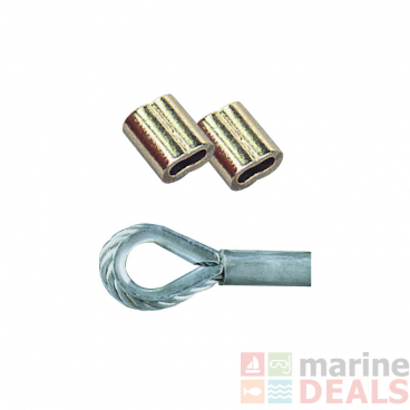 BLA Clamp Swage Copper Nickel Plated