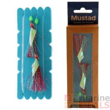 Mustad UltraPoint Penetrator Flasher Rig Green Pink