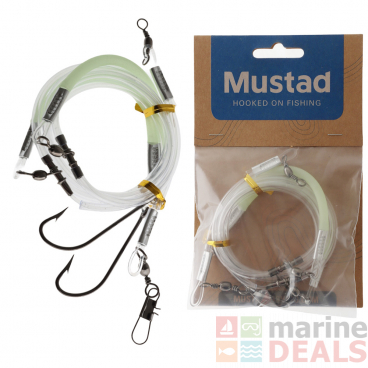Mustad Heavy Duty Cod Rig Lumo/Green 6/0
