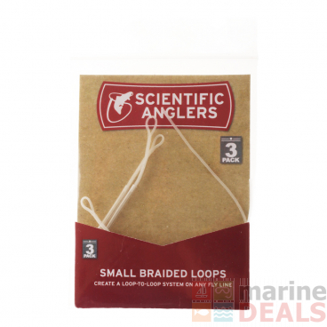 Scientific Anglers Braided Loops Small #3-#6 Qty 3