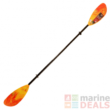 Carlisle Magic Mystic Alloy Kayak Paddle 2.2m 2pc Sunrise