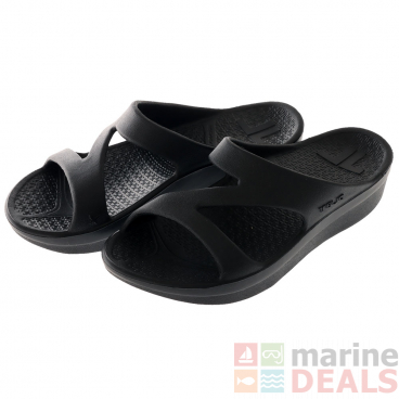 Telic Z-Strap Comfort Sandals Midnight Black Womens US11