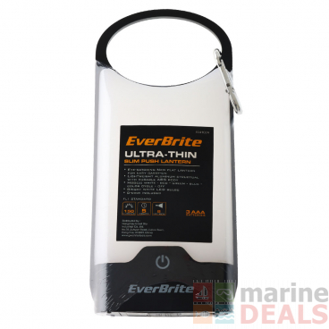 Everbrite Ultra-Thin Slim Push LED Lantern - Seconds Product - Leaky Batteries