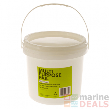Multipurpose Plastic Bucket with Lid 4L