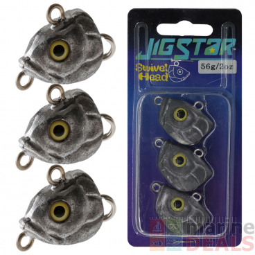 Jig Star Monster Swivel Jig Heads Qty 3 56g