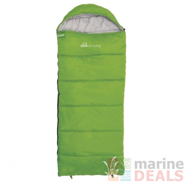 Kiwi Camping Toi Toi Kids 5C Sleeping Bag Green