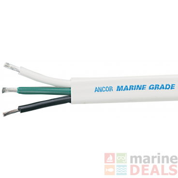 Ancor Triplex Cable - 12/3 AWG 3 X 3sq mm Flat