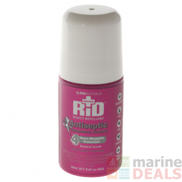 RID Insect Repellent Antiseptic with Chamomile and Vitamin E Roll On 50ml