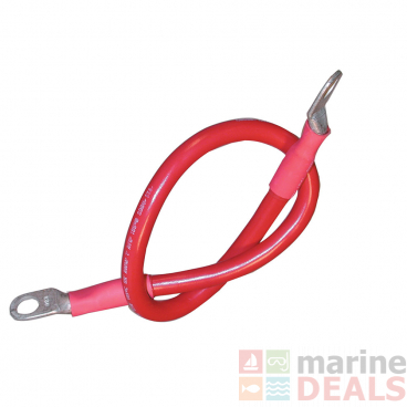 Ancor Battery Cable Assembly 2 AWG Wire 9.5mm Stud Red