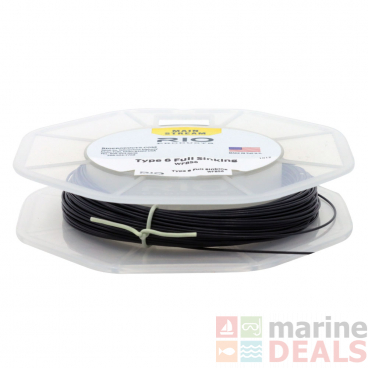 RIO Mainstream Type 6 Full Sink Fly Line Black