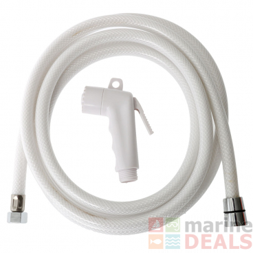 Shower Nozzle with 3m Hose White