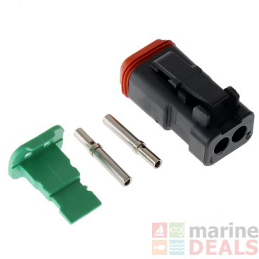 Hella Marine Deutsch DT Connector 2 Pole Plug Kit