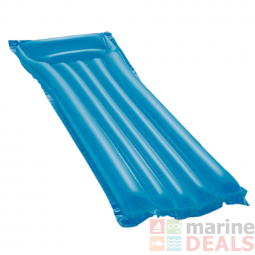 Bestway Shimmering Inflatable Lilo Pool Float 183 x 69cm Blue