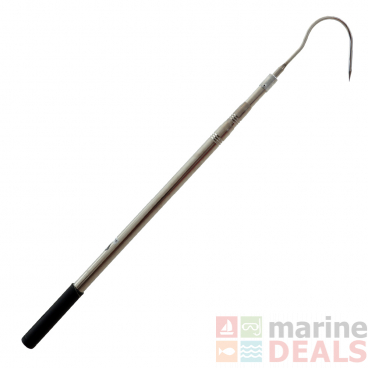 Holiday Telescopic Steel Fishing Spear Gaff 1.9m