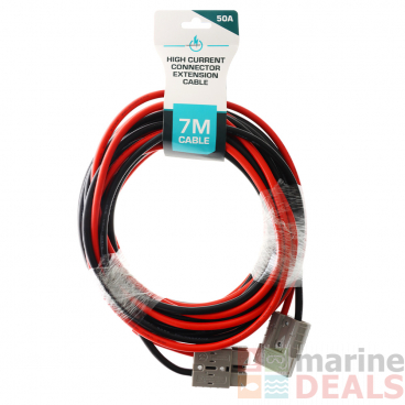 High Current Connector Extension Lead 50A 8AWG 7m