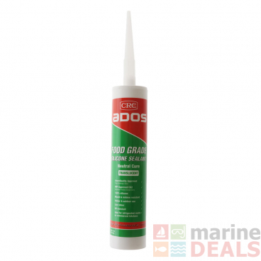 ADOS Food Grade Silicone Sealant Cartridge Translucent 300g