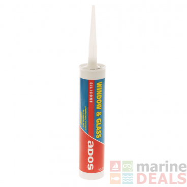 ADOS Window and Glass Silicone Sealant 310ml Cartridge