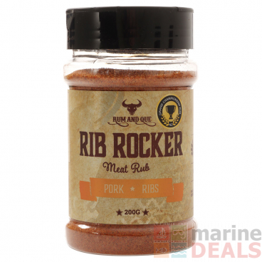 Rum and Que Rib Rocker BBQ Rub 200g