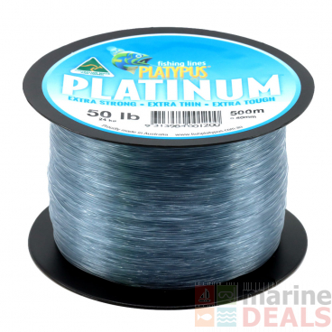 Platypus Platinum Monofilament 500m 50lb