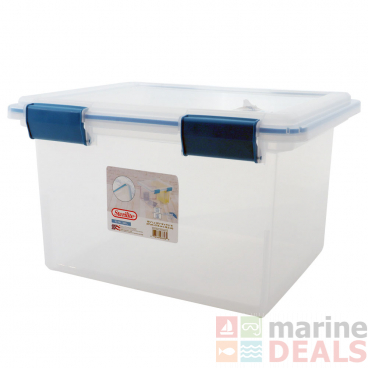 Sterilite Gasket Storage Box 30L Clear