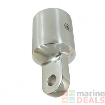 Marine Town Canopy Bow End Cast Stainless Steel External 25mm 8mm Hole