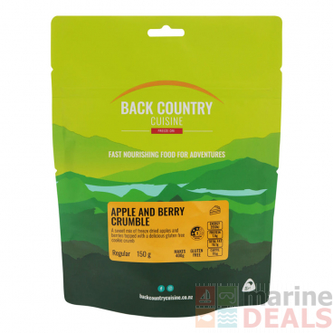 Back Country Cuisine Apple & Berry Crumble Regular
