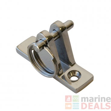 Marine Town Stainless Steel Canopy Deck Mount Quick Release Angled Base