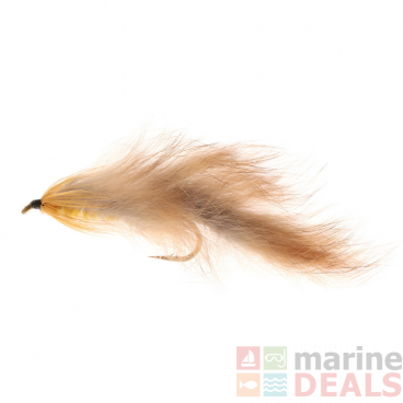 Manic Tackle Project Classic Rabbit Streamer Fly Yellow #2