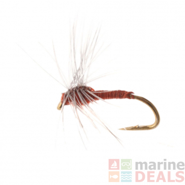 Manic Tackle Project Hackle Stacker Dry Fly Rust #16